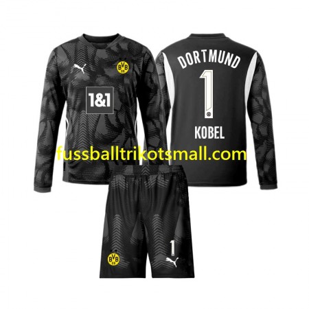 Fußballtrikots Borussia Dortmund Gregor Kobel 1 Torwart Kinder 2024-2025 Langarm Fourth trikot kaufen